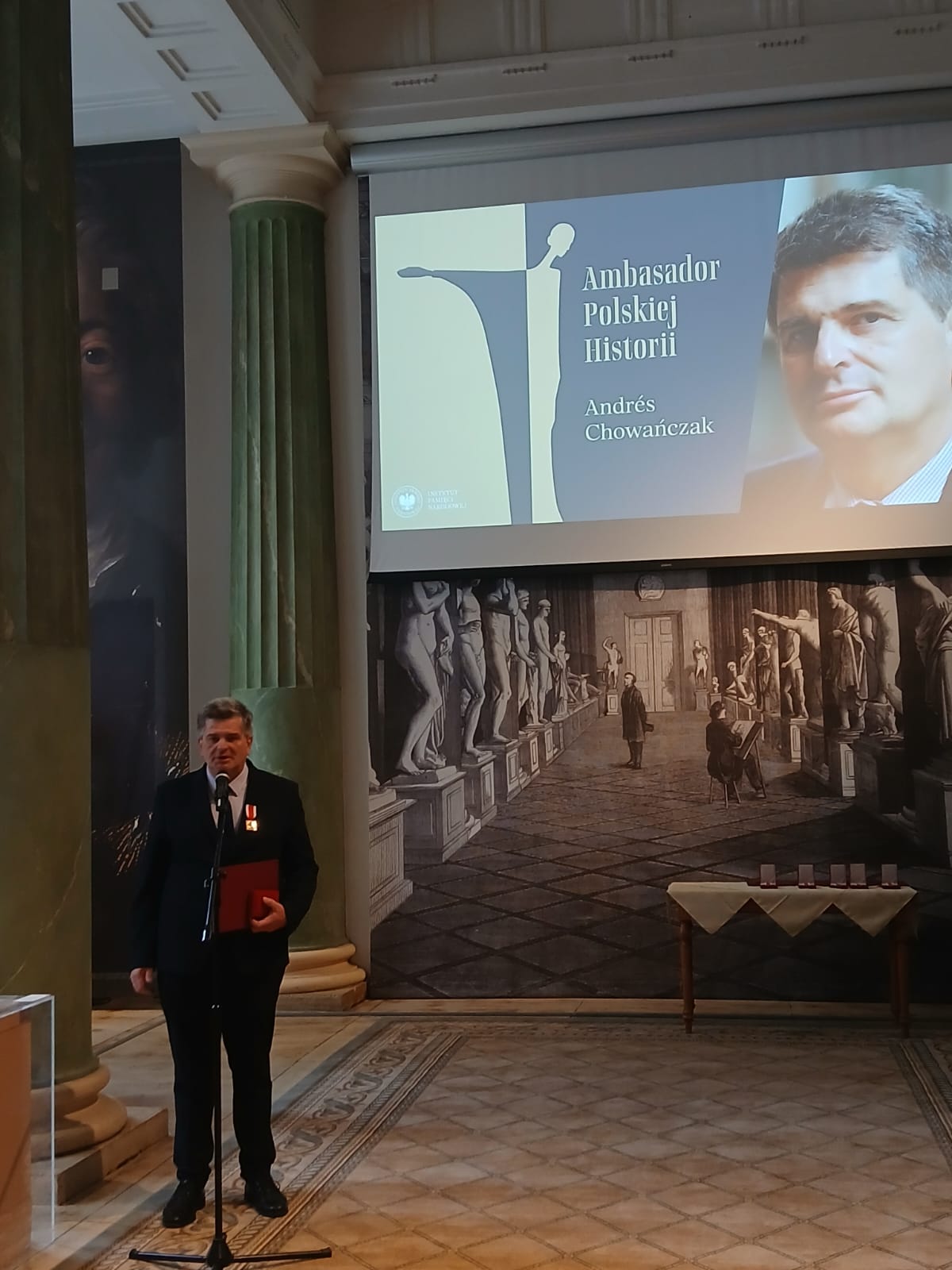 Andrés Chowanczak, Embajador de la Historia Polaca